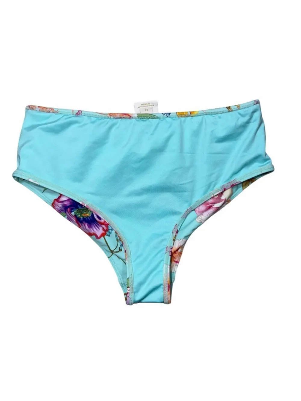 Milla by Camilla Girls Blue Natures Kaleidoscope Frill Ruffle Bikini Bottom